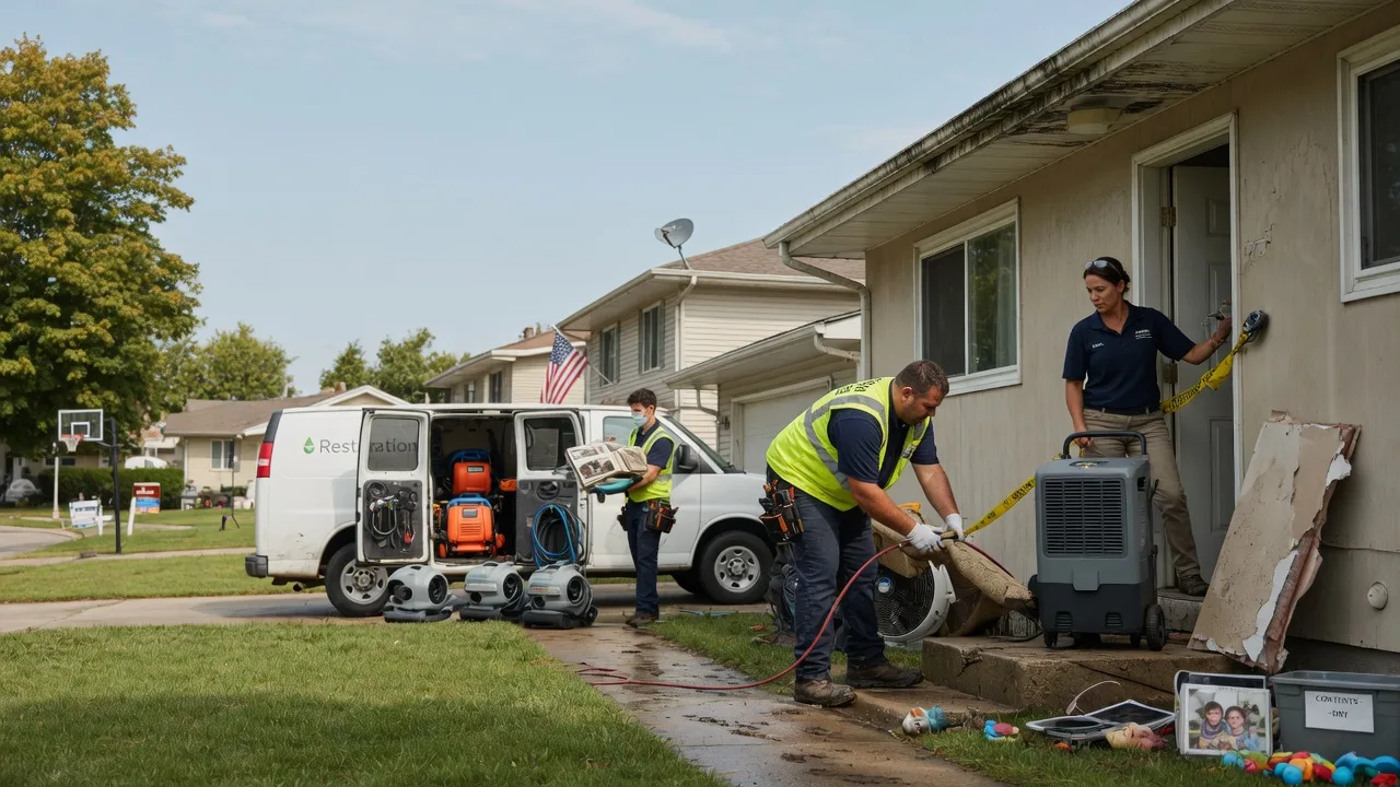 Water Damage Restoration in Thornton, PA near me